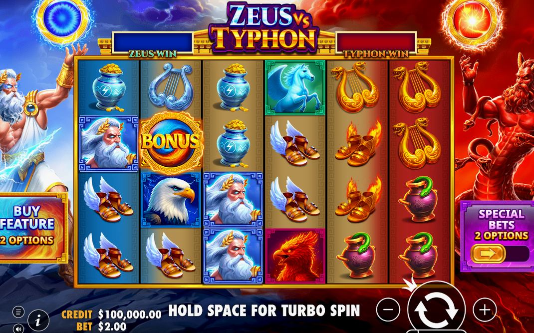 Zeus vs Typhon